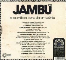 Jambú E Os Míticos Sons Da Amazônia, CD