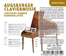 Christoph Hammer - Augsburger Claviermusik, 2 CDs