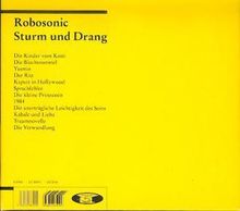 Robosonic: Sturm und Drang, CD