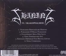 Shining: VI / Klagopsalmer, CD