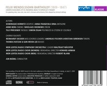 Felix Mendelssohn Bartholdy (1809-1847): Oedipus in Kolonos op.93 (Schauspielmusik), CD