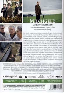 Milchgeld - Ein Kluftingerkrimi, DVD