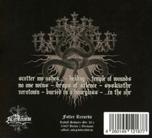 Tulpa: Temple Of Wounds, CD