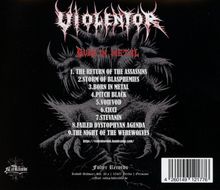 Violentor: Burn In Metal, CD