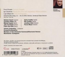 Chormusik des 20.Jahrhunderts, CD