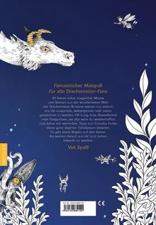 Cornelia Funke: Drachenreiter. Fantastisches Malbuch, Buch