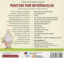 Christine Nöstlinger - Papas sind sehr unterschiedlich, CD