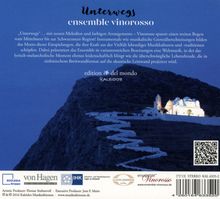 Ensemble Vinorosso - Unterwegs, CD