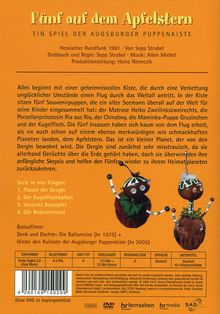 Augsburger Puppenkiste: Fünf auf dem Apfelstern, DVD