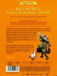 Augsb.Puppenkiste: Katze mit Hut+Neues von der Katze mit Hut, 2 DVDs