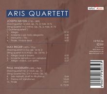 Aris-Quartett - Haydn / Reger / Hindemith, CD