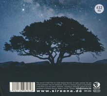 Oben steht "432 Hz". Darunter ist ein großer Baum vor einem sternklaren Nachthimmel. Links unten ein Barcode.