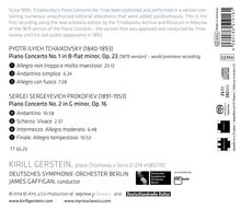 Kirill Gerstein spielt Klavierkonzerte, Super Audio CD