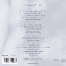 Thomas Ades (geb. 1971): In Seven Days für Klavier &amp; Orchester, CD