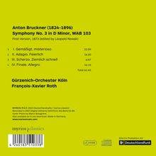 Anton Bruckner (1824-1896): Symphonie Nr.3, CD