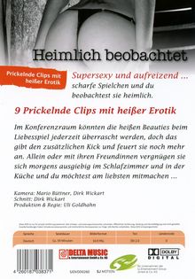 Heimlich beobachtet, DVD