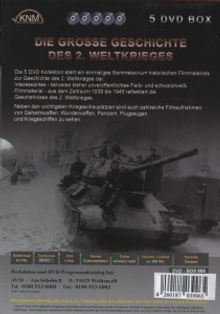 Krieg: Die große Geschichte des 2. Weltkrieges Vol.2, 5 DVDs