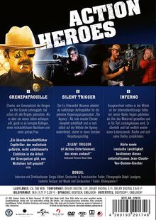 Action Heroes (3 Filme), 3 DVDs