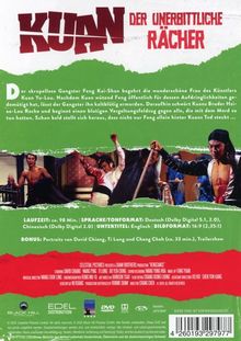 Kuan - Der unerbittliche Rächer, DVD