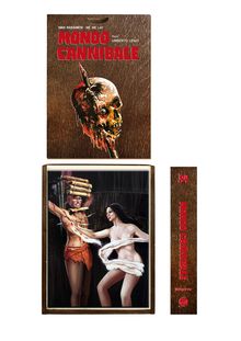 Mondo Cannibale (Jungle Wood Edition) (Blu-ray &amp; DVD in Holzbox), 2 Blu-ray Discs und 2 DVDs