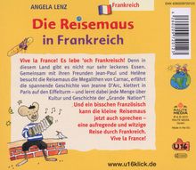 Angela Lenz: Die Reisemaus in Frankreich, CD