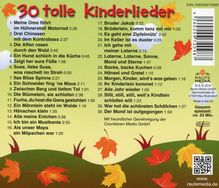 30 tolle Kinderlieder (Vol. 2), CD