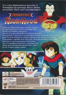 Robin Hood (1990) (Komplette Animations-Serie), 4 DVDs