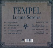 Lucina Soteira: Tempel, CD