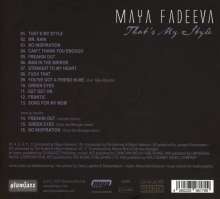 Maya Fadeeva: That's My Style, CD