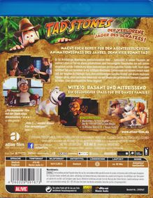 Tad Stones - Der verlorene Jäger des Schatzes (3D Blu-ray), Blu-ray Disc