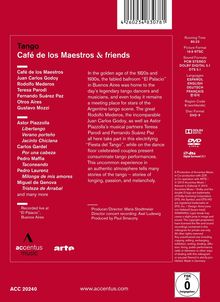 Cafe de los Maestros &amp; Friends, DVD