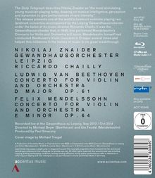Nikolaj Znaider - Konzert im Leipziger Gewandhaus, Blu-ray Disc