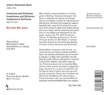 Johann Sebastian Bach (1685-1750): Inventionen &amp; Sinfonias BWV 772-801, CD