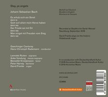 Johann Sebastian Bach (1685-1750): Kantaten BWV 19,149,158,169, CD
