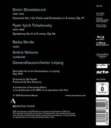 Andris Nelsons &amp; Baiba Skride - Live at the Gewandhaus Leipzig, Blu-ray Disc