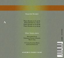 Alexander Scriabin (1872-1915): Klaviersonaten Nr.1,5,6,8, CD