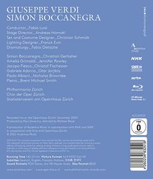 Giuseppe Verdi (1813-1901): Simon Boccanegra, Blu-ray Disc