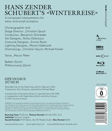 Zürcher Ballett - Schuberts Winterreise  (eine komponierte Interpretation von Hans Zender), Blu-ray Disc
