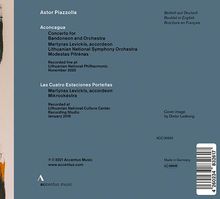 Astor Piazzolla (1921-1992): Bandoneon-Konzert "Aconcagua", CD