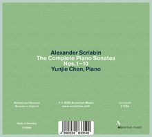 Alexander Scriabin (1872-1915): Klaviersonaten Nr.1-10, 2 CDs