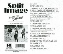 Split Image: Before The Blitzkrieg: The Archives Vol.3, CD