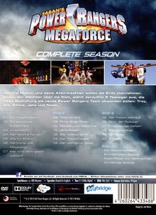 Power Rangers: Megaforce (Komplette Serie), 3 DVDs