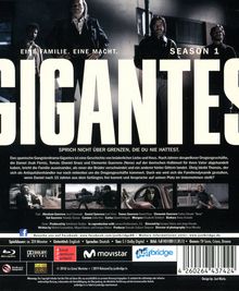 Gigantes Staffel 1 (Blu-ray), 2 Blu-ray Discs