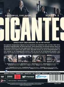 Gigantes Staffel 1, 2 DVDs