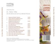 Dr. Heinz Tölle: Ein musikalischer Blumenstrauß: Romantische Liebesgedichte von Heinz Tölle (gelesen von Sabine Murza mit der Klaviermusik von Pianist: Ronny Matthes), CD
