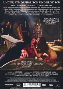 Vampyres, DVD