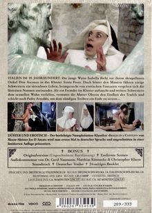 Besessen hinter Klostermauern (Blu-ray &amp; DVD im Mediabook), 1 Blu-ray Disc und 1 DVD