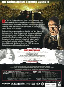 The Hills Have Eyes (1977) (Blu-ray &amp; DVD im Digipak), 1 Blu-ray Disc, 1 DVD und 1 CD