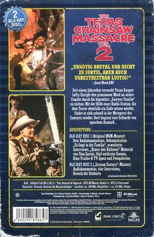 The Texas Chainsaw Massacre 2 (Limited Collector's Edition im VHS-Design) (Blu-ray), 2 Blu-ray Discs