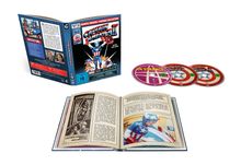 Marvel Origins - Captain America I&II + Dr. Strange (Blu-ray &amp; DVD im Mediabook), 1 Blu-ray Disc und 2 DVDs